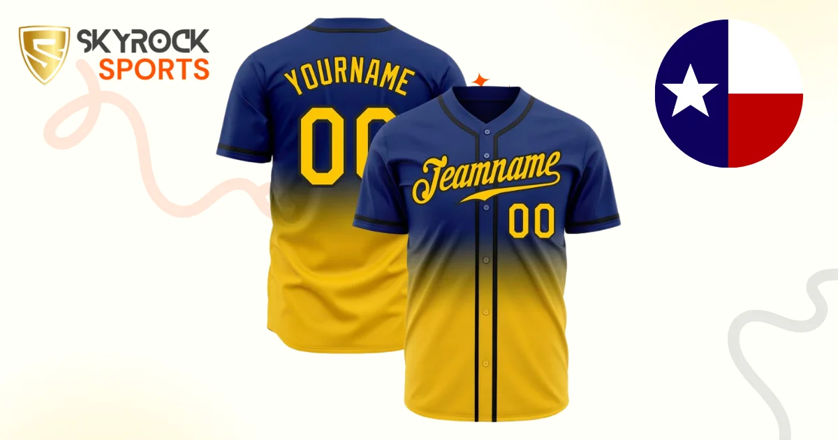 Custom Baseball Uniforms Texas